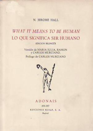 What it means to be human